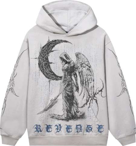 SCYTHE HOODIE CEMENT/BLUE