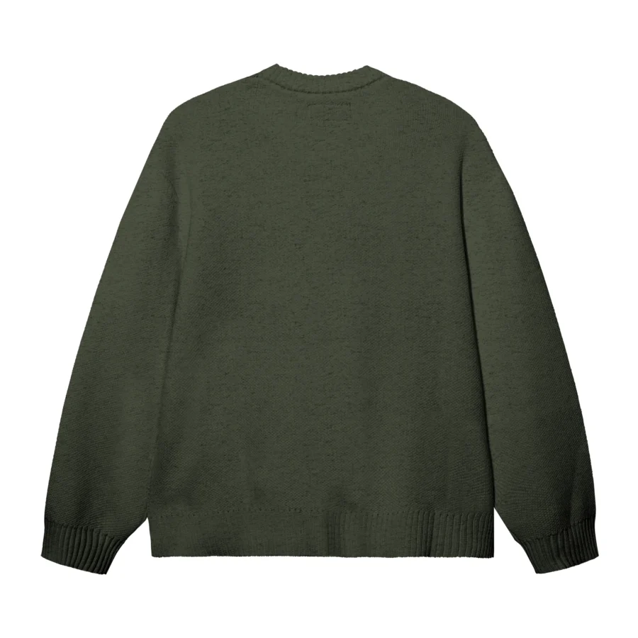 ARCH LOGO KNIT OLIVE/BLACK
