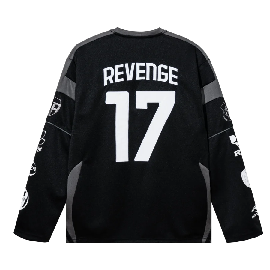 REVENGE RACER PATCH JERSEY BLACK