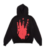 Revenge Kill Outline Red Hoodie back view