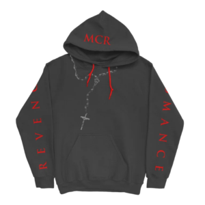 Revenge Hoodie MCR front view with graphic design
