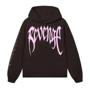 Revenge Xxxtentacion Hoodie Brown/Pink