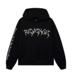XXXTentacion Hoodie Revenge Lightning Black front view