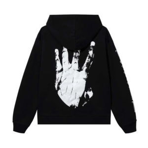 XXXTentacion Hoodie Revenge Lightning Black back view