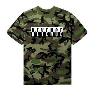 Revenge Good Day Tee Green Camo