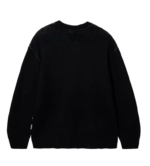 Revenge Cherub Knit Sweater Black/Grey back view
