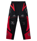 Revenge Racer Patch Convertible Pant Black/Red front view